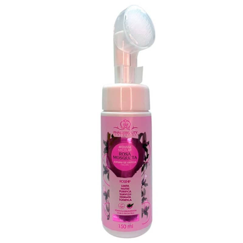 Mousse Micelar Rosa Mosqueta Phallebeauty