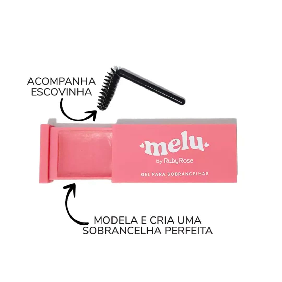 Gel Modelador para Sobrancelhas Melu HBF518
