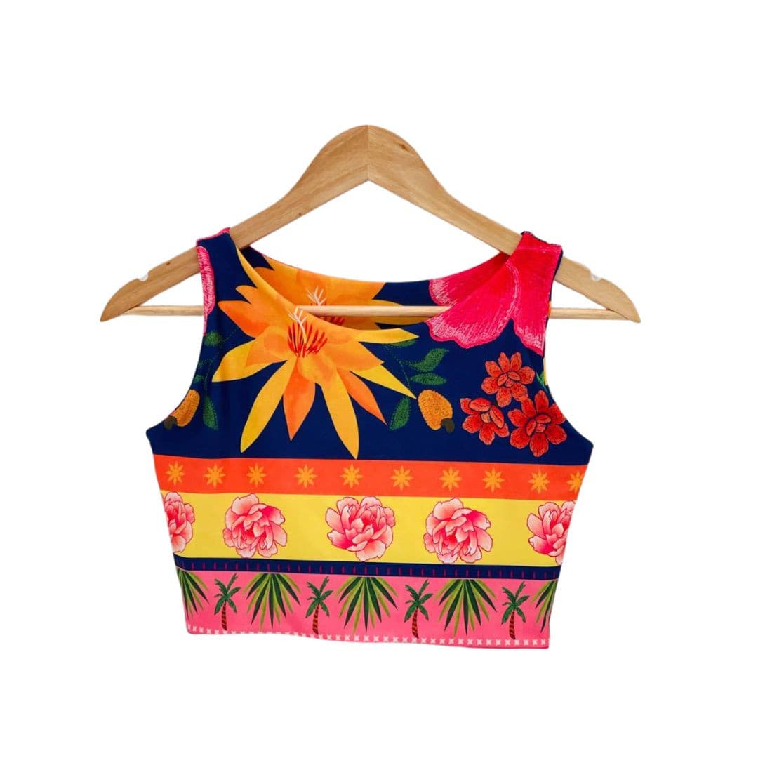 Cropped Aura Florais Radiantes