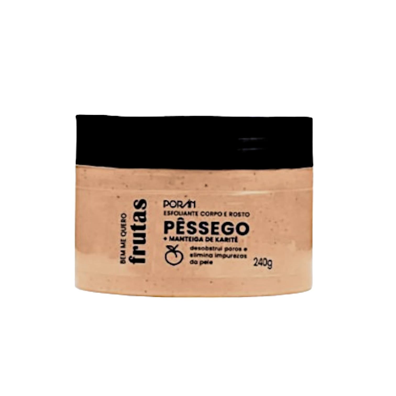 Esfoliante Corpo e Rosto Pêssego Porán