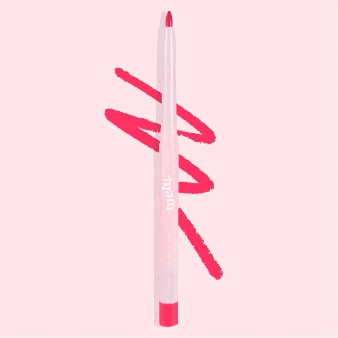 Lápis Retrátil Colorido Melu RR2056 All Pink