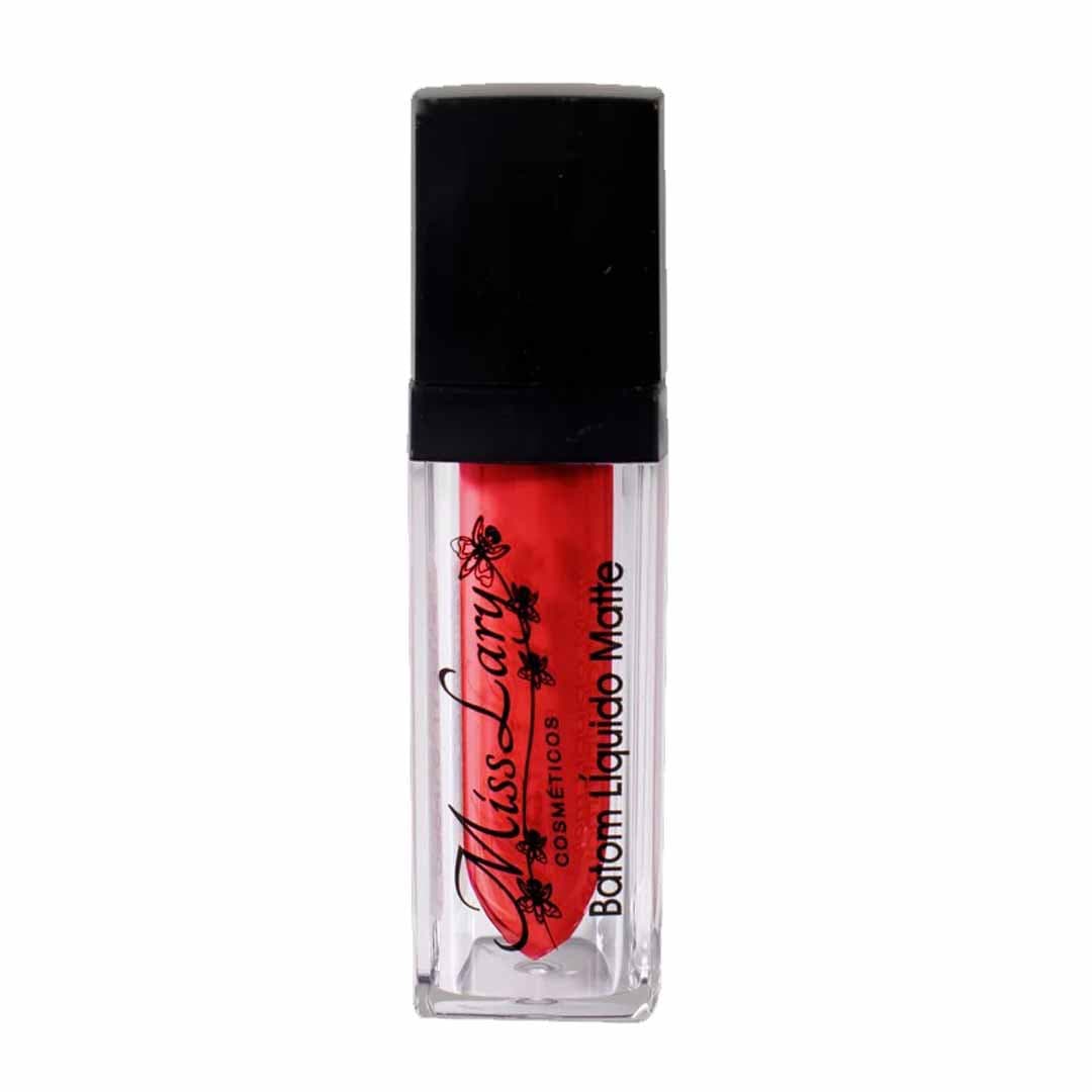 Batom Líquido Matte Miss Lary ML412 Carmim
