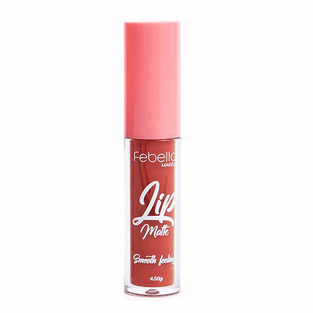 Batom Lip Matte Smooth Feeling Febella BM4017 12