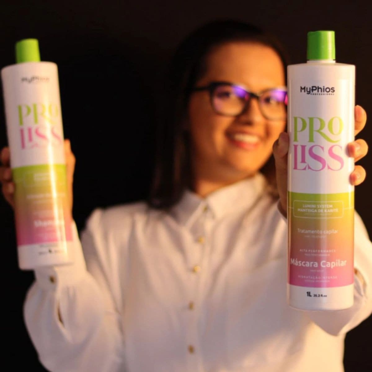 Kit Progressiva Shampoo E Gloss 300ml Proliss - MyPhios