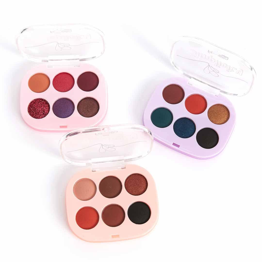 Paleta de Sombra 6 Cores Simplicity Febella PSO30328 A
