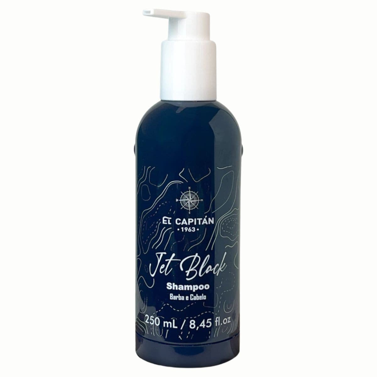 Shampoo Estimulante Jet Black 250ml El Capitan