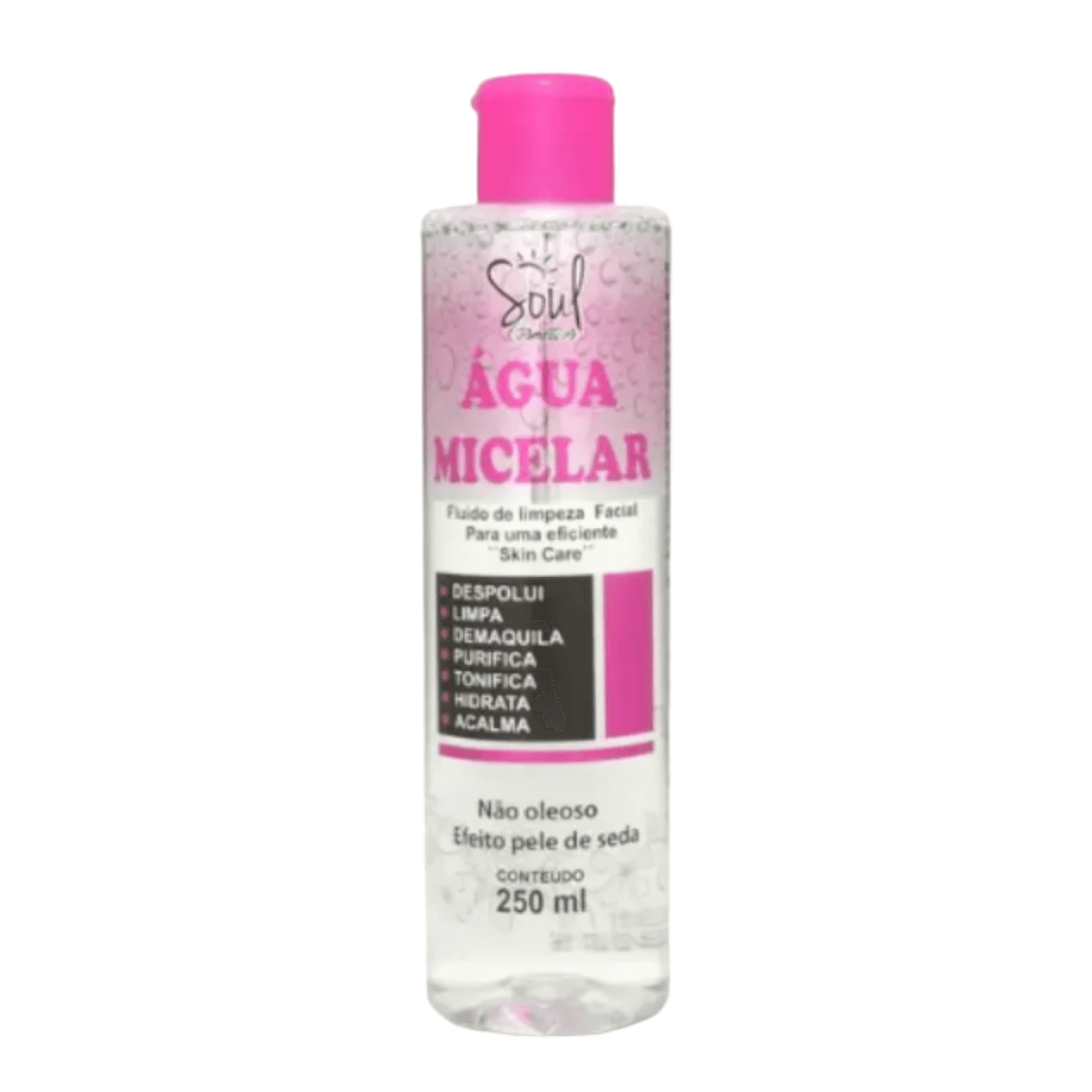 Água Micelar Soul Cosméticos 250ml