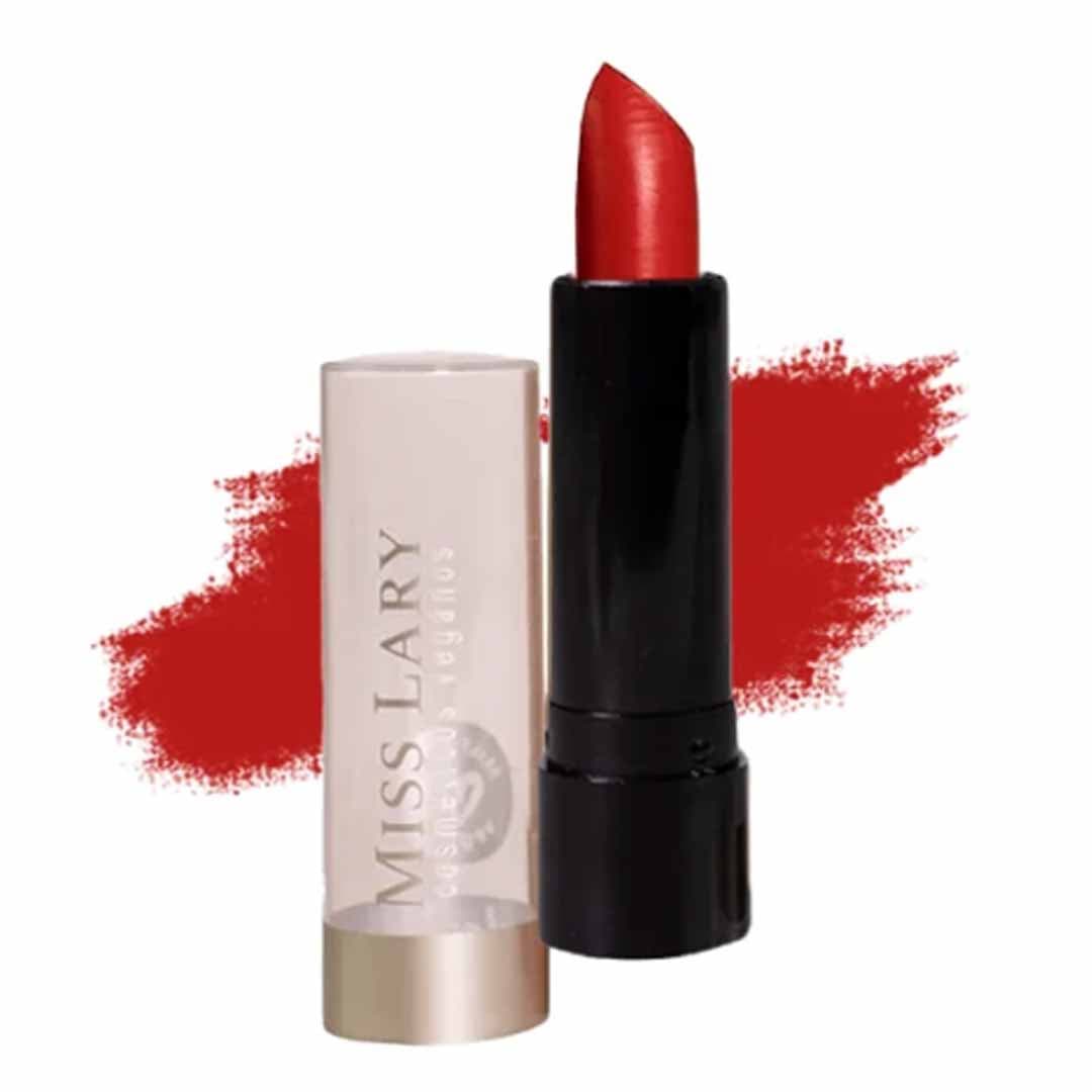 Batom Classic Semi-Matte Miss Lary ML414 Carmim