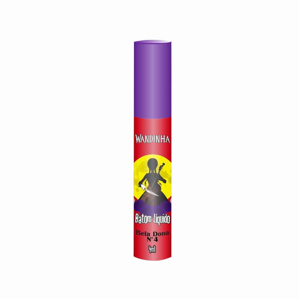 Batom Líquido Matte Wandinha Bela Dona Cor 04 WA64554